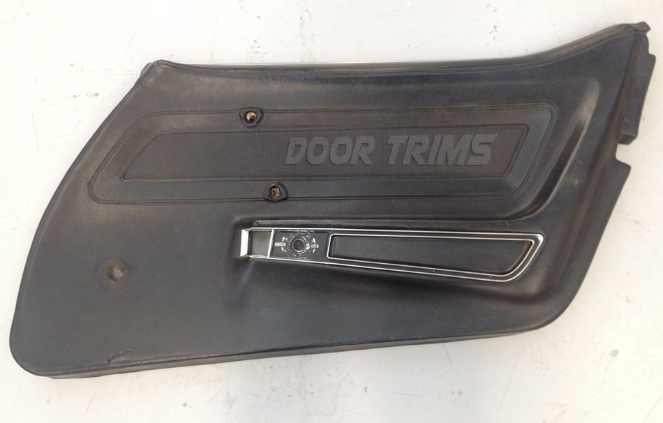 Door trim leather, vinyl re painted, dyed, colored and welded
